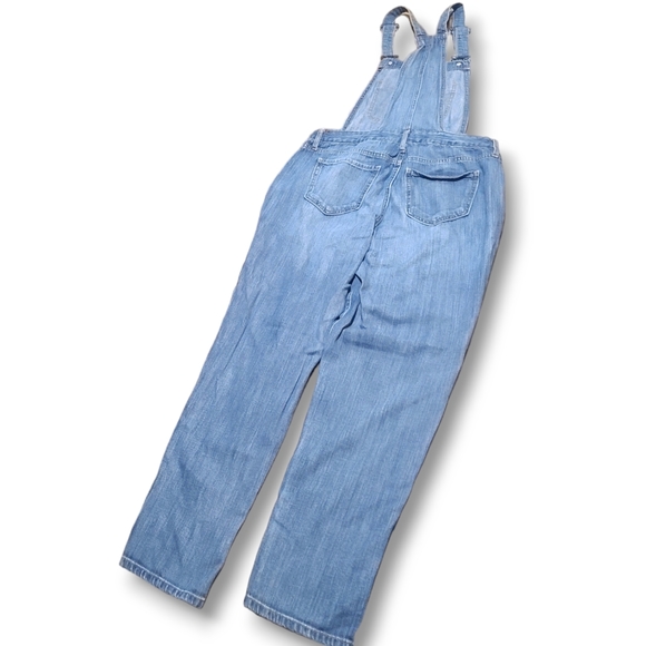 Old Navy Denim Bib Overalls Pants & Jumpsuit Medium Wash - Picture 2 of 11
